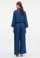 Hose in indigo unifarben