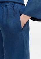 Hose in indigo unifarben