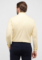 COMFORT FIT Chemise jaune structuré