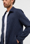 MODERN FIT Shirt Bleu marine rayé